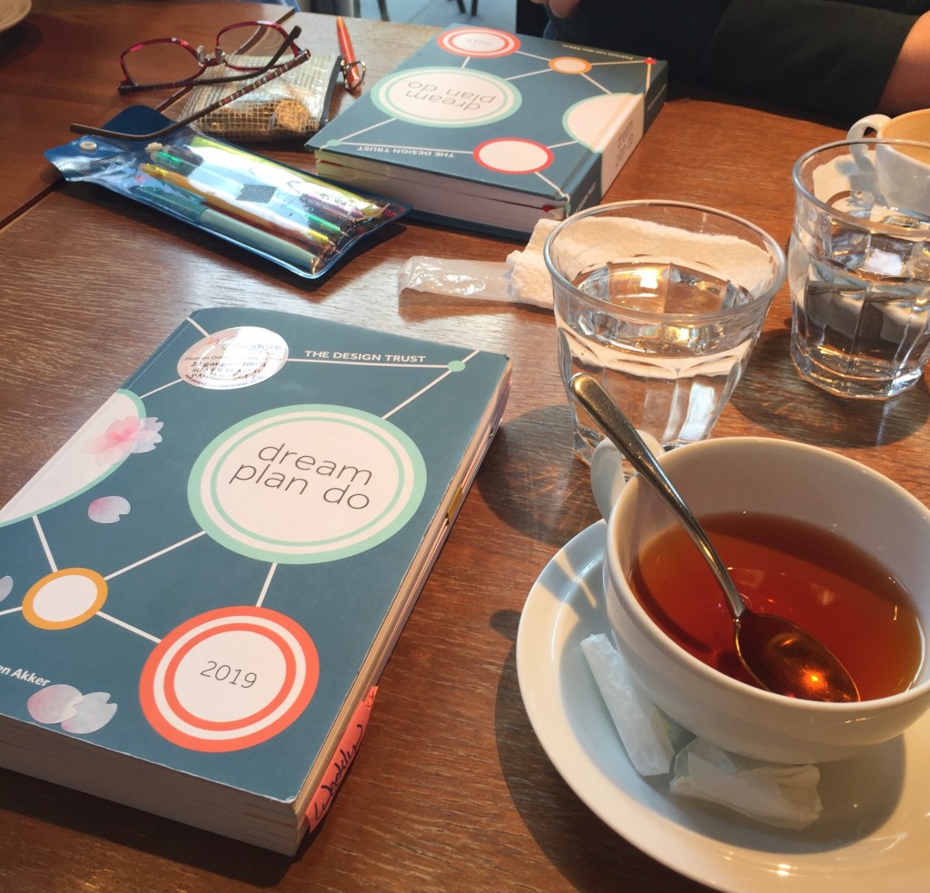 Dream Plan Do by The Design Trust diary planner is central to creative business accountability partners.